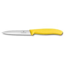 Victorinox 6.7736.l8 Swissclassic 10cm Tırtıklı Soyma Bıçağı Çok Renkli