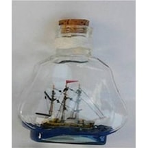 DENİZCİLİK GRUBU › Marine Şişe Gemi-Z&A ŞİŞE GEMİ9X10 cm