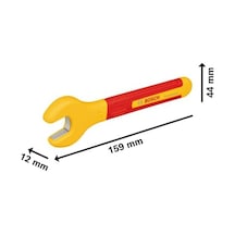 Professional Vde Açık Ağız Anahtar 17mm 1x Tek Ağız Anahtar 17mm