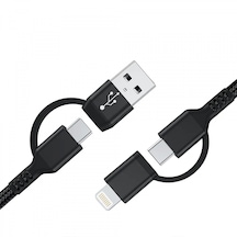 Hp-016 Pd 20w 2 İn 1 Hızlı Şarj Kablosu 100 Cm 2.4 A Lightning Ty
