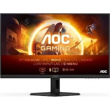 Aoc 27G4XE 27" 0.5Ms 180Hz HDMI Dp Adaptive Sync HDR10 FHD IPS Oyuncu Monitör