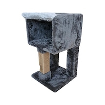 Botar Single Kedi Evi 40-40-70cm Antrasit