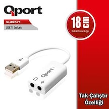 QPORT USB TO 7.1 SES KARTI (Q-USK71)