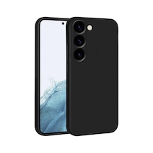 Zore Galaxy S23 Plus Uyumlu Ogaa Premier Silikon Kılıf-siyah