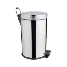 Pedallı Paslanmaz Çelik Çöp Kovası 12 Lt Krom Pedallı Paslanmaz Çelik Çöp Kovası 12 Lt Krom
