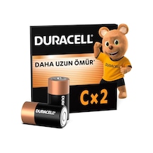 Basıc Alkalin C Pil 2 Li Paket 1,5v