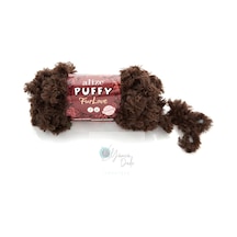 1 Adet Puffy Furlove 493 Elle Örülen Kalpli Yastık Bebek Battaniyesi Örgü Ipi