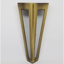 KARAKOÇ, NEPTÜN 14 CM METAL ANTİK KOLTUK,BAZA,MOBİLYA AYAĞI (4 ADET)