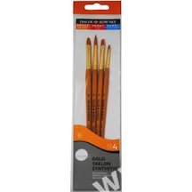 Simply Gold Taklon Sentetik 4'lü Fırça N11.3844