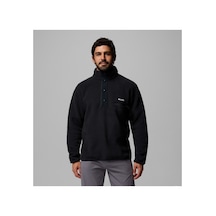 Columbia Helvetıa Iı Half Snap Fleece Erkek Antrasit Melanj Polar Üst Am5780-012