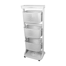 Üç Katlı Organizer Sepet - Sebzelik COSTP749G