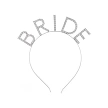 Bekarlığa Veda Mega Boy Kristal Taşlı Gümüş Bride Taç Gelin Tacı 20x21 Cm - Ltgl-397686 18