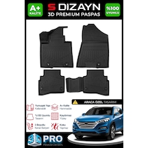 Hyundai Tucson 3d Pro Havuzlu Paspas 2015-2020 A+ Kalite