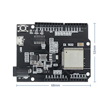 ESP32 WiFi Bluetooth R32 Kit Geliştirme Kartı Kablosuz İnternet Haberleşme Iot CH340