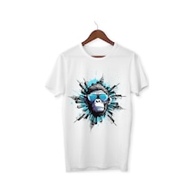 Alpşan Ticaret King Kong Tişört Goril T-shirt Çocuk Yetişkin Tişört Beyaz