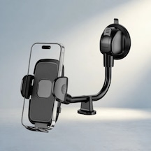 Vakum Kilitli Ayarlanabilir Telefon Tutucu Araç İçin Pratik Çözüm