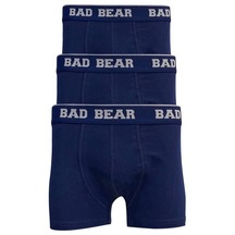 Bad Bear Basic 3 Pack Erkek Lacivert Boxer 210103013-NVY