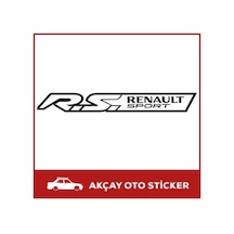 (2 Adet) R.S Renault Sport Sticker Renault Sticker Oto Sticker