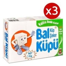 Bal Küpü 360lı Balküpü Kesme Şeker 3 x 1 KG