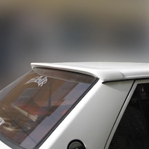 Tofaş Uyumlu Doğan Şahin Işıksız Cam Üstü Tavan Spoiler