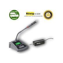 König K-509 Uhf Telsiz Kürsü Mikrofon Test
