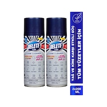 Hızlı Ve Etkili Temizlik Köpüğü - Yağ, Kir Ve Leke Çözücü, Mutfak, Banyo Ve Araçlar İçin 2 X 200 Ml Diğer