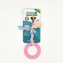 Eurodog - 174 - Puppy Toys Pembe Halka Diş - Edntrend - Kma Oyuncağı