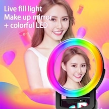 Mey İthalat Rgb Led Selfie Işığı Çok Renkli