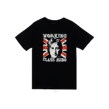 Stoned&Fame The Beatles Baskılı T-shirt SIYAH Stoned&Fame The Beatles Baskılı T-shirt SIYAH
