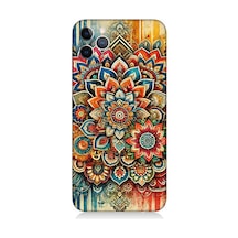 Apple Uyumlu iPhone 11 Pro Mistik Mandala Deseni Ruhu Desenli Silikon Kılıf Çok Renkli