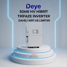 Lexron Deye 50kw Hibrit Trifaze İnvertör Hv