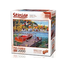 Ks Games 2000 Parça Balıklı Göl Puzzle