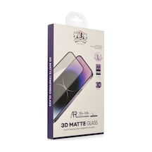 Newface Apple     Uyumlu iPhone 13 Pro Max Bilvis 3d Mat Cam Ekran Koruyucu