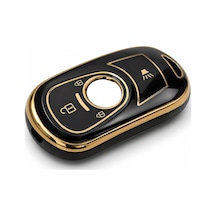 Autohan Keys Astra K Ve Insignia Grand Uyumlu Anahtarsız Çalıstırma Nano Anahtar Kılıfı Siyah Gold Renk