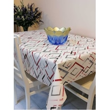 Elyaflı Pvc Muşamba Desenli Silinebilir Masa Örtüsü 02mrl137a Renkli