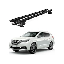Venüs Nissan X-trail 2014-2022 Uyumlu Siyah Ara Atkı Port Bagaj Tavan Barı
