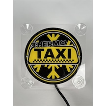 Ahmet Otomotiv Taxı Cam Önü Logo Tabela 12volt