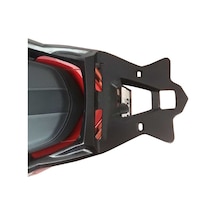 Gp Kompozit Yamaha Xmax 250-400 2018-2024 Uyumlu Arka Çanta Demiri Siyah Çok Renkli
