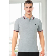 T9594 Dewberry Erkek T-shırt-gri Gri