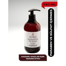 Neutrevo Professional No:2 Keratin Serisi Onarıcı Ve Güçlendirici Saç Bakım Şampuanı 540 Ml Tüm Saç Tipleri