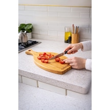 Bambu Kesme Tahtası Balık 30x16 Naturel