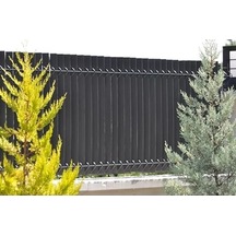 Antrasit Renk 0.75m Yükseklikte Bahçe Çiti Seperatörü