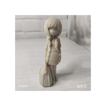 Yy2547 Çantalı Kız 3d Biblo Çanta Solda Silikon Kalıp
