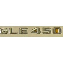 Mercedes Uyumlu Yazı Gle 450 Krom