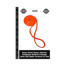 Delux Serisi Direnç Aktivite Kondisyon Blpb-6,4 Orange Latex Güç Bandı Turuncu 6,4 Mm