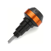 Chuangyinshop Orange Evrensel Motor 8mm 10mm Çerçeve Slider Koruyucu Pad Motosiklet Kaza Koruma