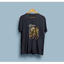 Oversize Rider Motorsiklet Unisex T-shirt Siyah Oversize Rider Motorsiklet Unisex T-shirt Siyah