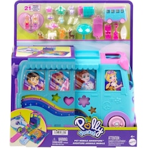 Jcc22 Polly Pocket Hayvancıkların Karavan Macerası Oyun Seti Standart