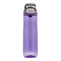 Contigo Cortland Tren Tek El Bas İç Kapaklı Su Matarası 720ml 2191389 - Mor