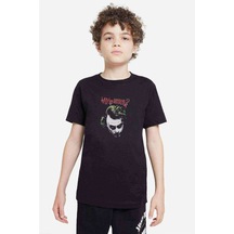 Tshirthane Why So Serıous Baskılı Unisex Çocuk Siyah T-Shirt (528302351)